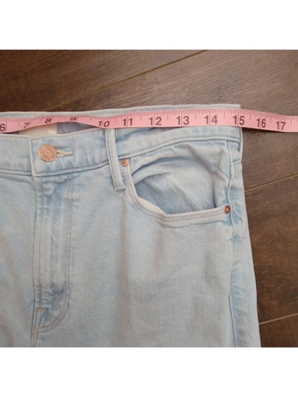 Mother The Twister Ankle Fray Jeans Casual Grunge Y2K Contemporary Womens 29 - Picture 4 of 7
